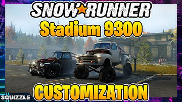 SnowRunner: Stadium 9300 Customization + Test Drive (Console Mods)