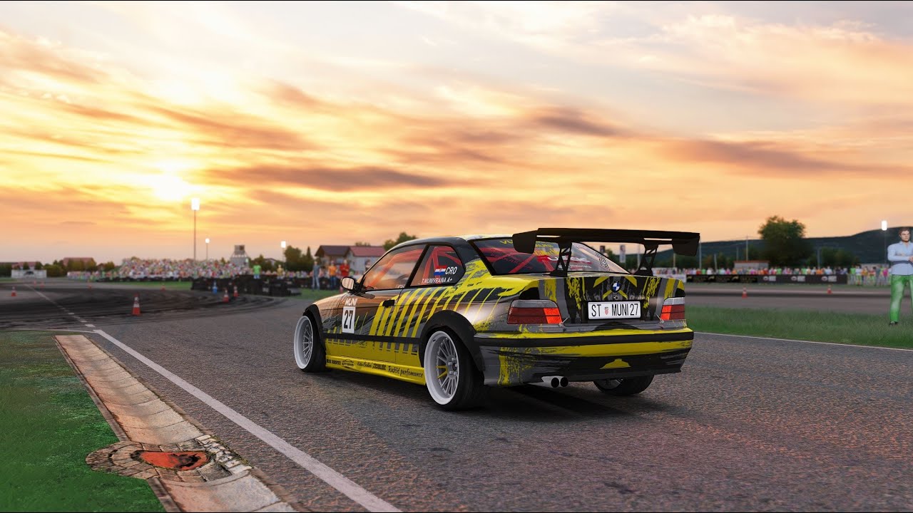 BMW E36 Muni by FCL drift team - Assetto Corsa preview