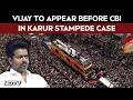 Vijay News Today | TVK Chief Vijay To Appear Before CBI For Questioning In Karur Stampede Case