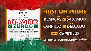 LIVE BOXING 🥊: Benavidez vs. Zurdo PRELIMS LIVE STREAM | Prime Video