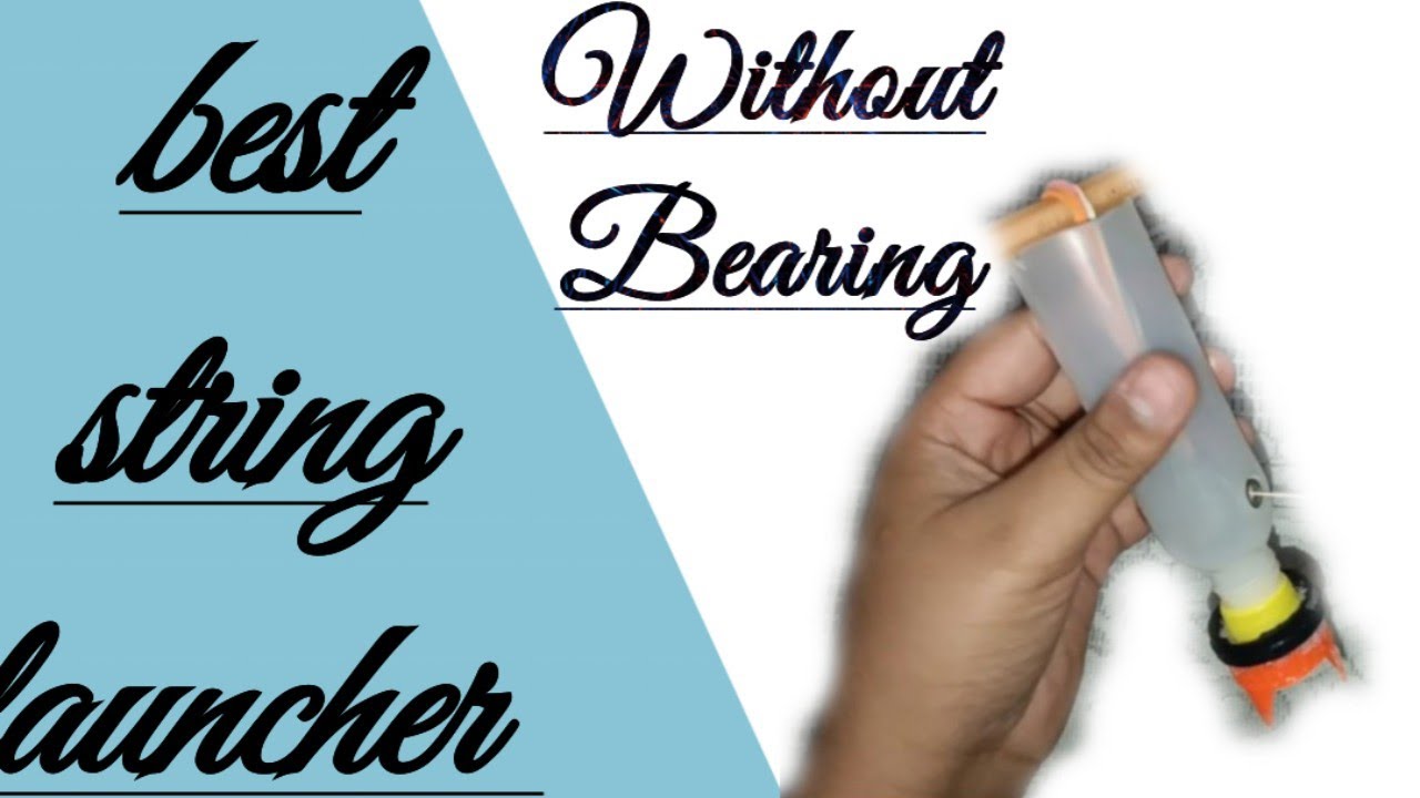 I Make a String Launcher at Home in Easiest Way 😊