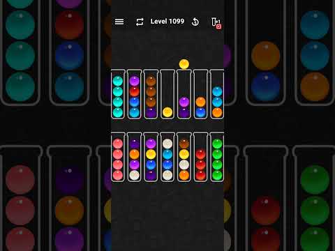 Ball Sort Color Water Puzzle Solution Level 1099