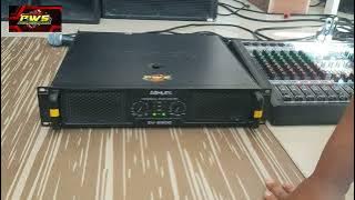 Review POWER ASHLEY EV2800 BUAT 18X2 & 10X2   TWEETER, Cek sound