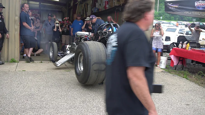 Tom Hoover's Nitro Funny Car Start Up 7-11-2020