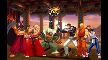 Marcial Arts Boss Team VS. Art of Fighting Team