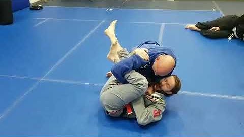 Deep Lasso Guard vs a standing opponent