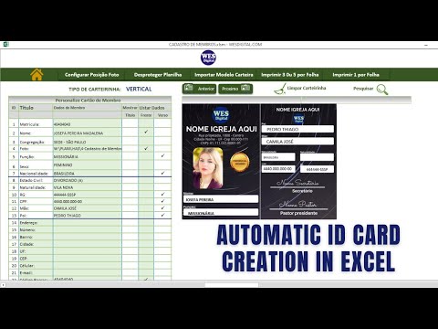 Automatic ID card