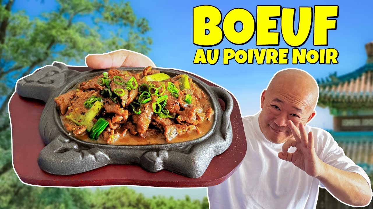 La meilleure recette de bœuf au poivre noir !!