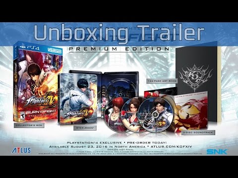 The King of Fighters XIV - Premium Edition Unboxing Trailer [HD 1080P]