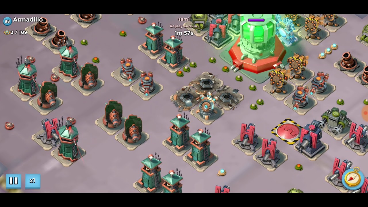 Boom Beach: TMed+Bullit solo on Armadillo (intro: two classic solos)