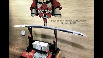 Kiếm Nhật chính hãng | Shinken Tamahagane thủ công truyền thống Nhật Bản!