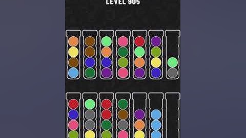【Ball Sort Puzzle】Level.905