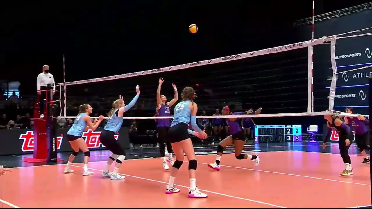 Athletes Unlimited Volleyball Season 2 Match 5 Highlights YouTube