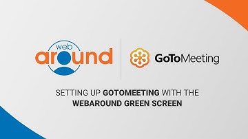 How to Set up GoToMeeting with the Webaround Green Screen
