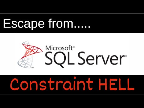 וִידֵאוֹ: מהו Nocheck constraint SQL Server?