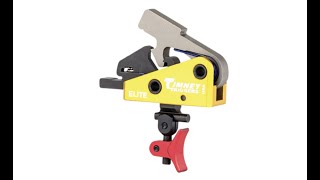 Timney AR15 Calvin Elite Single Stage Drop In Trigger Not Drop Safe