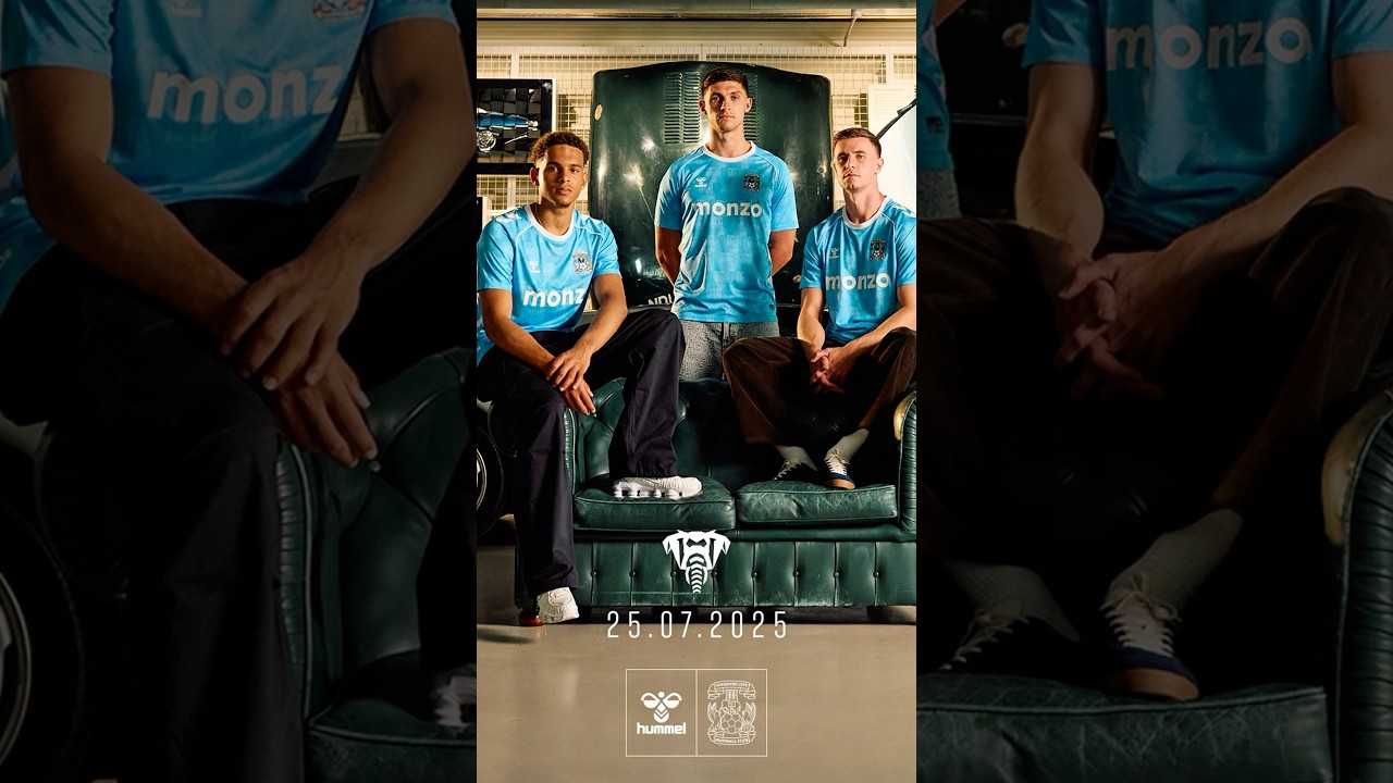 NEW! Coventry City 25/26 Home Shirt!