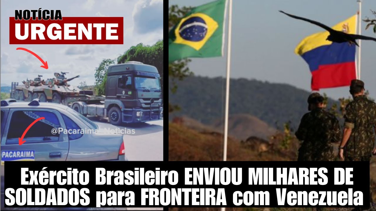 URGENTE: Exército Brasileiro ENVIOU MILHARES DE SOLDADOS E