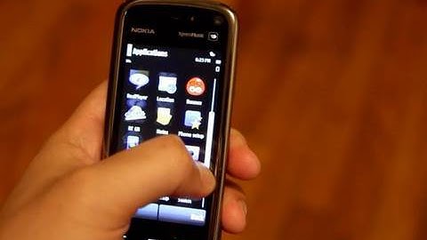 Nokia 5800 Navigation Ed. Firmware v40