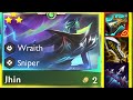 4th Shot Gold Collector Jhin ⭐⭐⭐ 3 Star | 6 Wraith 6 Sniper | TFT SET 15 K. O. Colliesum