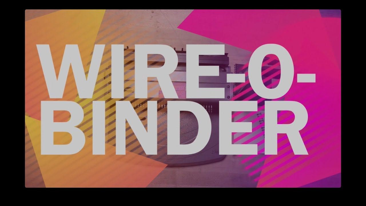 Laboratory Press: Wire O Binder