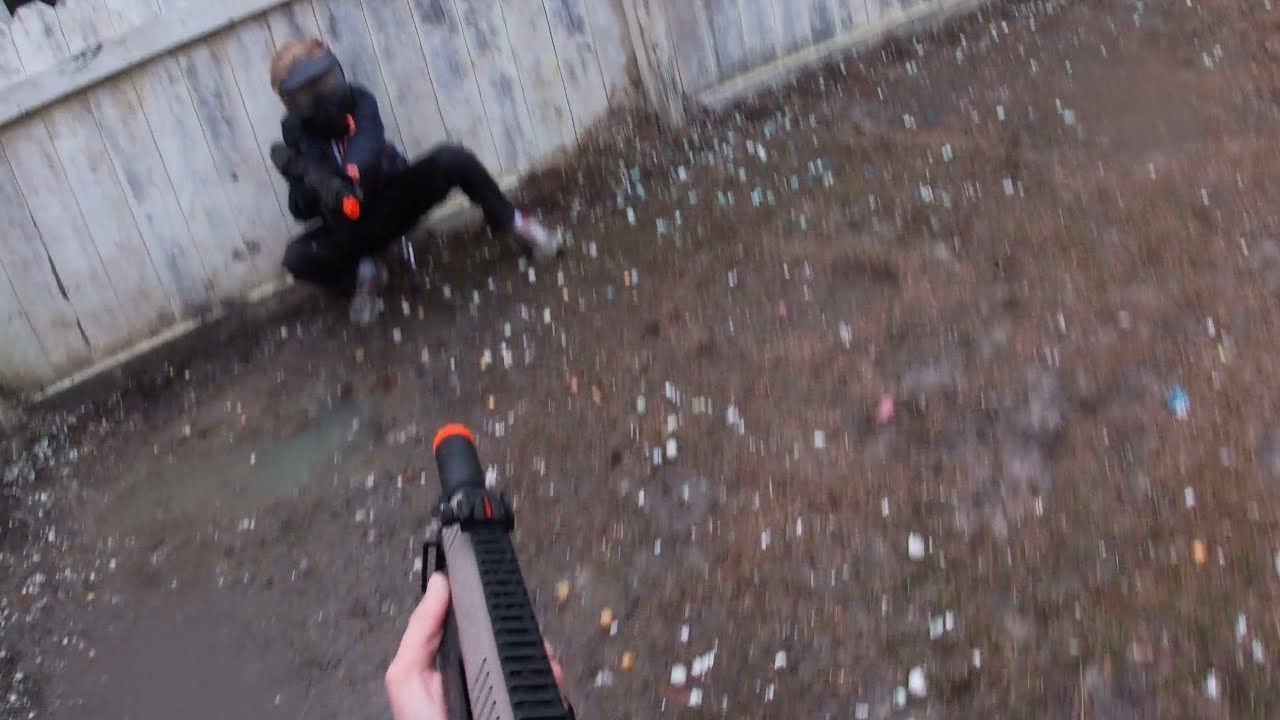 DESTROYING EVERYONE with the FABARM STF-12 Airsoft vol.1