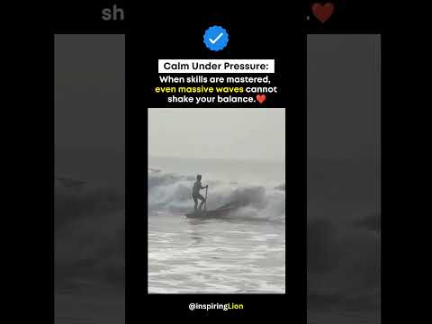 Big wave. Small boat. Zero panic. That’s what mastery looks like. ❤️