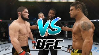 Khabib Nurmagomedov vs. Vitor Belfort | EA Sports UFC 4 - K1 Rules o