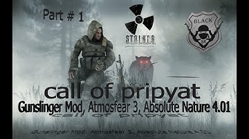 Call of Pripyat Gunslinger Mod, Atmosfear 3, Absolute Nature 4.01