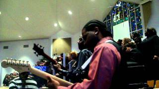 Smooth Gospel lead guitar playing chords