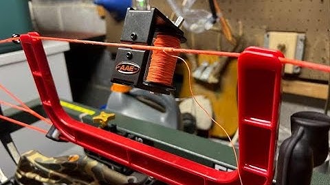 How To Replace A Center Serving On a Compound Bow