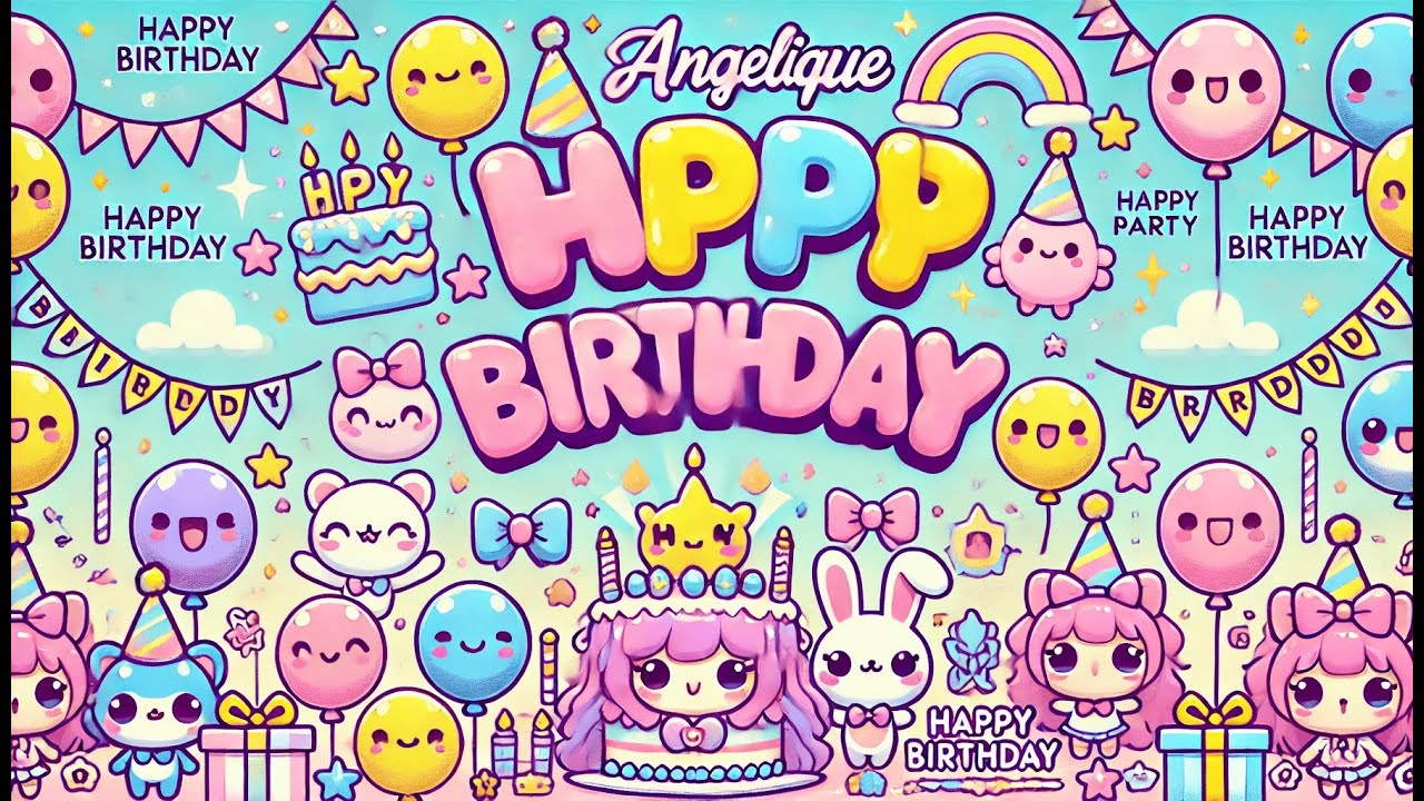 Happy Birthday Angelique 😍 Angelique’s Birthday Song Is So Good… She Might Cry (or Dance!)