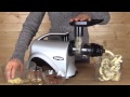 Omega NC800HDS Nutrition Center Homemade Banana Pecan Ice Cream Demonstration