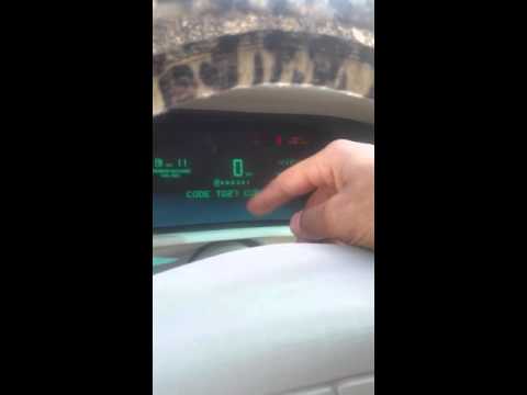 How to read the trouble codes on a 1995 Cadillac DeVille