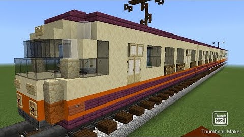 Minecraft LRTA 1 1G LRV 1000 Train Tutorial