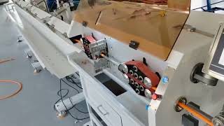 fully automatic cable feeder to strip and cut cable machine line