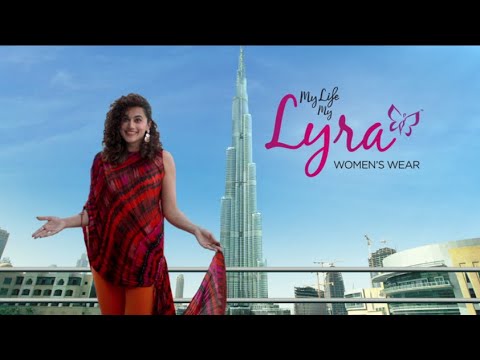 Lyra Anytime Anywhere TVC_2021 Ft. Taapsee Pannu 