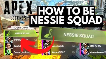 How to be NESSIE SQUAD in New Gun Run Game Mode (Apex Legends News)