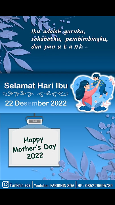 STORY WA || UCAPAN SELAMAT HARI IBU 2022