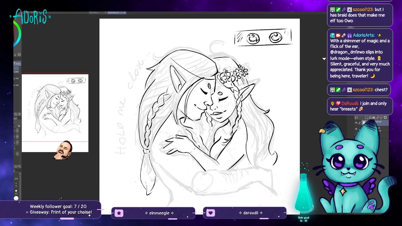 ✨VGen Comms Prep + Drawing Cool Peeps!✨ | !snailtime !bingo !cats !kofi