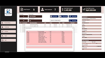 FULL TUTORIAL EXCEL INVOICE MANAGER SEDERHANA