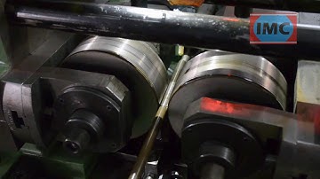 Threaded Bar Thread Rolling Machine High Speed | Manufacture India