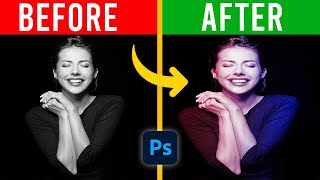 Quick Trick for Dual Lighting Effect in Portraits | Photoshop Tutoria