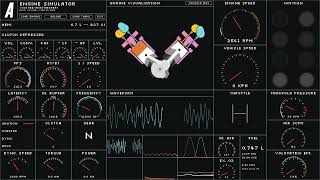 My Best Sounding Engine yet, Crossplane V8 | Engine Sim by Angethegreat