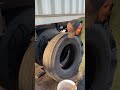 Mechanic Removes Truck Tire Without Taking Wheel Off! #mechanic #mechaniclife #tools