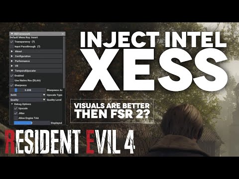 Inject XESS into Resident Evil 4 Remake - Boost performance and visual quality on Intel Arc GPUs