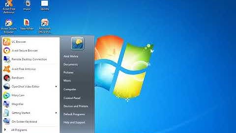 How to create an ad hoc network on Windows7
