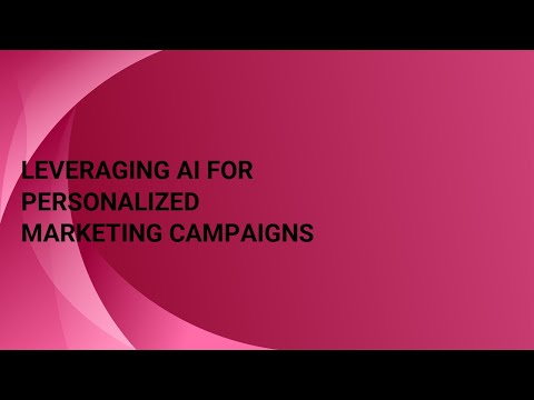 Leveraging AI for