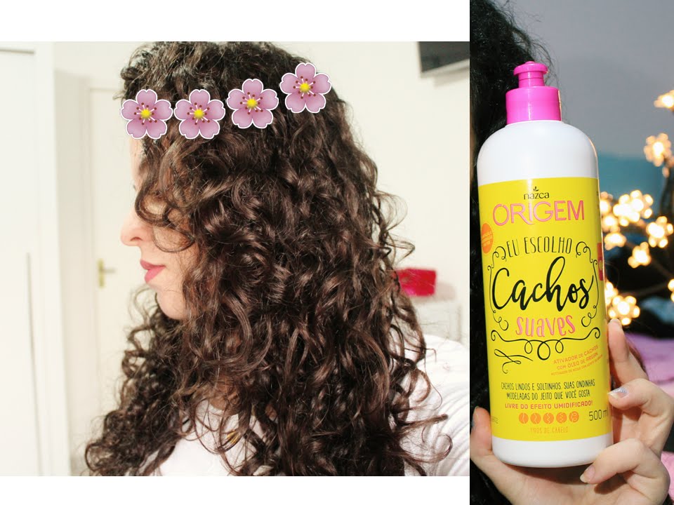 Finalização com Ativador de Cachos Suaves #EuEscolhoCachos - Nazca Origem