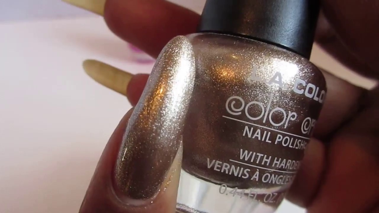 LA Colors Color Last Metallic Nail Polish - wide 3